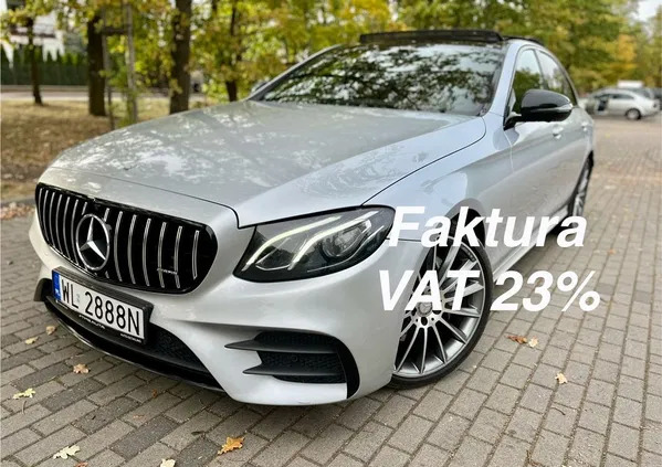 mercedes benz klasa e Mercedes-Benz Klasa E cena 111000 przebieg: 119000, rok produkcji 2017 z Legionowo